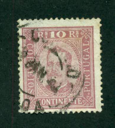 Portugal 1892 SC# 68e (perf 13.5) U SCV(2014)=$8.00