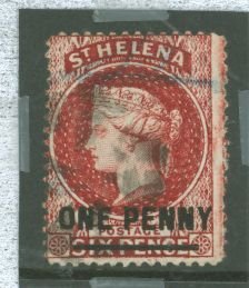 St. Helena #29v  Single