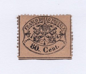 Italy Roman States         25b      MH         CV $200.00