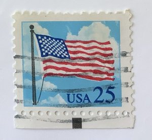 USA 1987-88 Scott 2278 used - 25c,  Flag