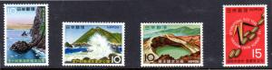 JAPAN 875-877, 902 MNH VF 3 COMPLETE SETS