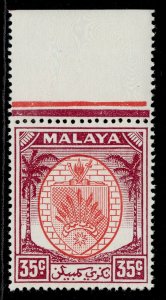 MALAYSIA - Negri Sembilan GVI SG57, 35c scarlet & purple, NH MINT.