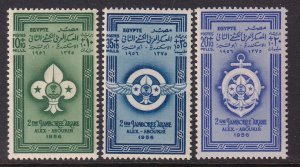 Egypt B13-B15 MNH VF