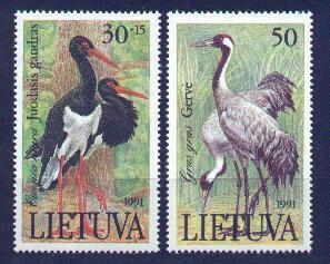 Lithuania #403-4 MNH Complete Set