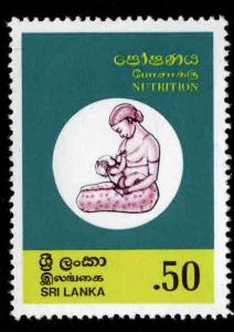 Sri Lanka Scott 632 MNH** 1982 Nutrition stamp