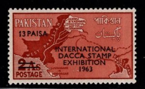 Pakistan Scott 178 MH*  Dacca Stamp Exhibition stamp