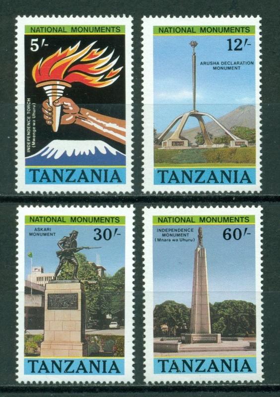 Tanzania Scott 397-400 MNH National Monuments $$