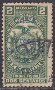 Ecuador Revenue Stamp Used