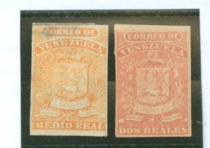 Venezuela #1/3 Unused Single