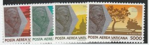 VATICAN CITY #C88-91 MINT NEVER HINGED COMPLETE