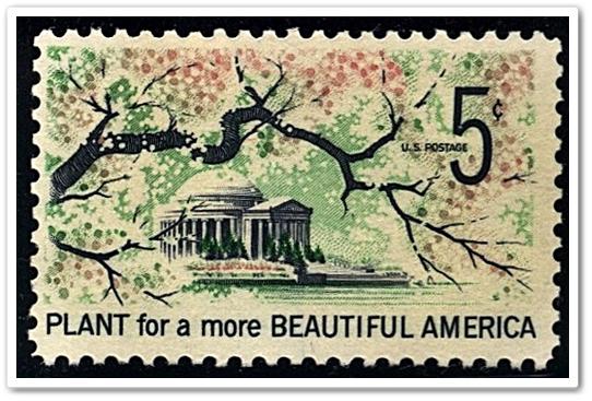 SC#1318a 5¢ Beautification of America (Tagged) MNH 