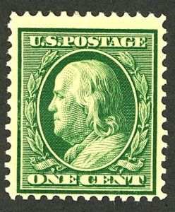 U.S. #331 MINT OG HR