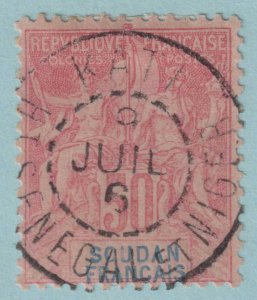 FRENCH SUDAN 16  USED - NICE CANCEL - NO FAULTS VERY FINE! - UET