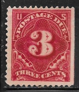 USA J47: 2c Numeral, single, unused, NG, SE