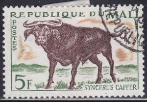 Mali 68 CTO 1965 Wild Cape Buffalo