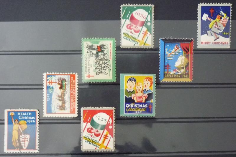 USA Tuberculosis Stamps ! tbc us tb christmass N11