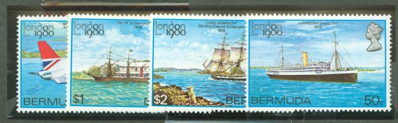 Bermuda #393-6  Single (Complete Set)