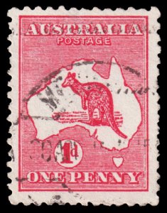 Australia Scott 2h Die III (1913) Used F-VF M