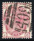 British Commonwealth - Great Britain #61 (SG 144) Cat£50, 1873 3p rose, plat...