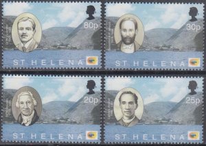 ST HELENA Sc # 798-901 CPL MNH SET of 4 - 500th ANN DISCOVERY of ST HELENA