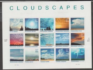 U.S. Scott #3878 Cloudscapes Stamp - Mint NH Sheet