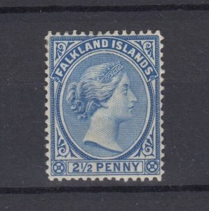 Falkland Islands QV 1894 2 1/2d Dull Blue SG28 MH BP7701