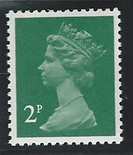 Great Britain  Machins MNH  SC mh25