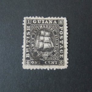 British Guiana 1862 Sc 29 FU