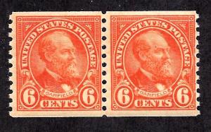 723 Mint,OG,NH... Pair... SCV $32.50