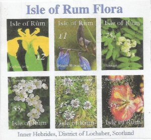 RUM - 2014 -  Flora - Imperf 6v Sheet - M N H- Private Issue