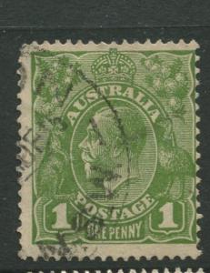 Australia  #114 Used 1931 Single 1p Stamp