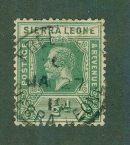 SIERRA LEONE 103 USED BIN $2.00