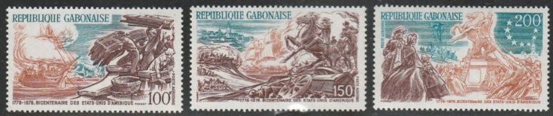 Gabon #C178-C180 MNH Full Set of 3