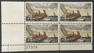 US #1207 MNH Plate Block of 4 LL Winslow Homer SCV $1.00 L23