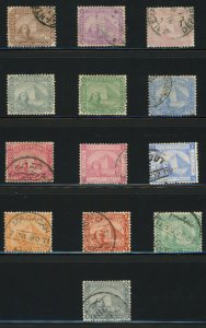 Egypt Scott# 29-41 Complete Set of 13 Used SCV $38.10 (51642) 