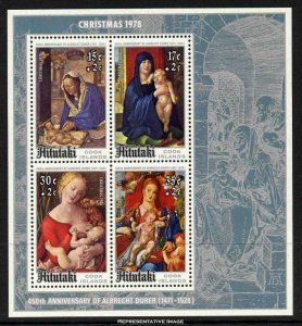 Aitutaki Scott B30 Mint never hinged.