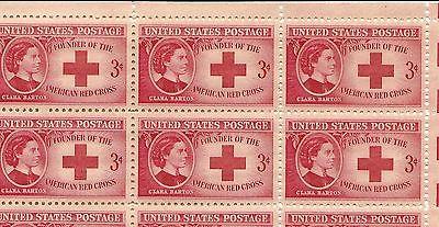 US #967 AMERICAN RED CROSS MINT SHEET OF 50 NEVER HINGED