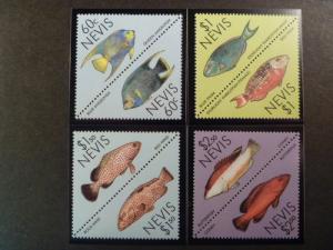 NEVIS 4 SETS MARINE LIFE FISHES