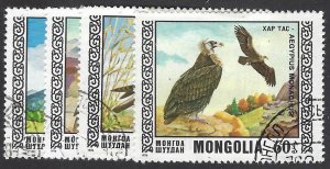 Mongolia 915-18 used, BIN $1.00