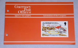 ALDERNEY #60-64 Presentation Pack Souvenir Guernsey Bailiwick Stamps Postage