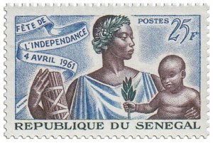 SENEGAL - 1961 - Independence - Perf 1v - Mint Never Hinged