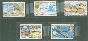 Kiribati #431-35S  Single (Complete Set)