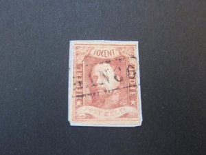 Netherlands Indies 1864 Sc 1 FU