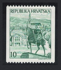 Croatia King Tomislav Monument Zagreb 1992 MNH SG#183