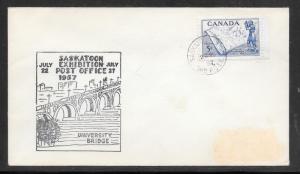 Just Fun Cover Canada #370 David Thompson Saskatoon Expo 1957 Cover (my3113)