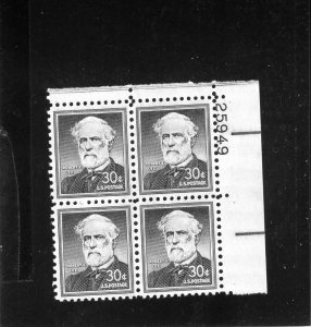 1049 Robert E. Lee, MNH UR-PB/4 (#25949)