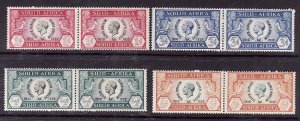 South Africa-Sc#68-71- id7-unused og NH KGV Omnibus set-Silver Jubilee-1935-left