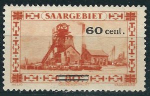 Saar 137 Mi 142 MNH VF 1930 SCV $5.00