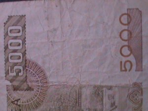 ​KOREA-2002- BANK OF KOREA-5000 WON- CIRCULATED-VF  WE SHIP TO WORLDWIDE -