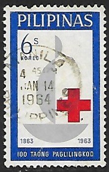 Philippines # 887 - Red Cross - used . . .  {GR35}